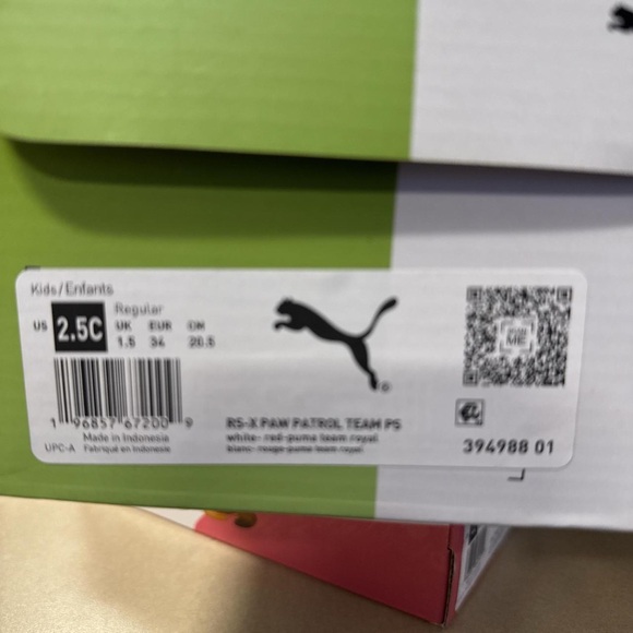 Paw Patrol Kids' Red, Blue, Yellow Sneakers - Picture 4 of 4